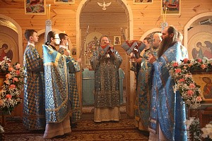 Митрополит Кирилл совершил Литургию в Боголюбском монастыре Екатеринбургской епархии