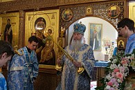 Митрополит Тихон отслужил Литургию в Ризоположенском монастыре Суздаля