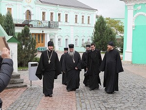 Митрополит Лимассольский Афанасий посетил Троице-Сергиеву лавру