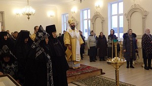 В Борисовском Богородице-Тихвинском монастыре Губкинской епархии освящен домовый храм