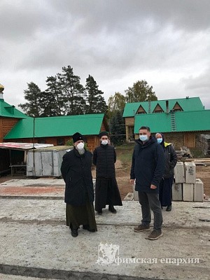 Митрополит Уфимский Никон посетил с инспекцией Бугабашский монастырь Нефтекамской епархии