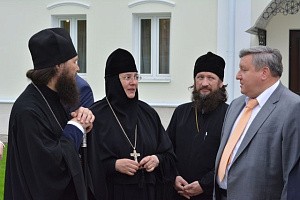 Богоявленский монастырь г. Углича с рабочим визитом посетил заместитель Полномочного представителя Президента РФ в ЦФО