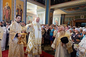 В Валаамском монастыре отметили престольный праздник Преображения Господня