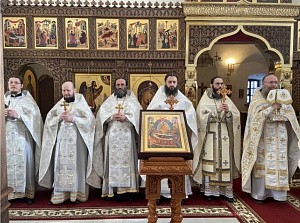 В день памяти прав. Симеона Богоприимца в Свияжском монастыре Республики Татарстан отметили день ангела наместника обители игумена Симеона (Кулагина)