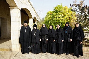 Настоятельница монастыря в честь Иконы Божией Матери «Всецарица» г. Краснодара с сестрами совершили паломничество на Святую Землю