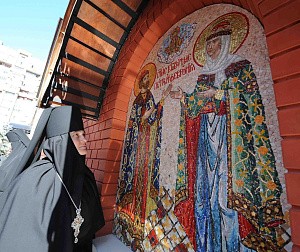 В храме Свв. блгвв. кн. Петра и кн. Февронии Муромских  при Покровском монастыре состоялся престольный праздник