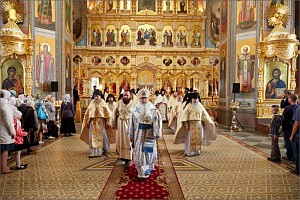 В Валаамском монастыре состоялся престольный праздник Преображения Господня