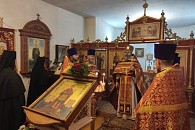 В день памяти вмч. Димитрия Солунского в Свято-Димитриевском монастыре Дорогобужа отметили престольный праздник 