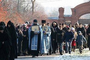 В Казанской Амвросиевской пустыни Шамордино состоялся престольный праздник