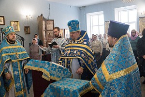 В храме Благовещенской монашеской общины г. Сарапула отметили престольный праздник
