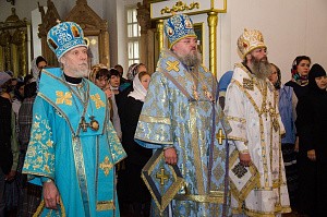 В монастыре Спаса Нерукотворного Клыковской пустыни Калужской митрополии встретили престольный праздник