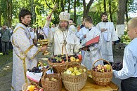 Митрополит Тихон совершил Литургию в Спасо-Преображенском Мирожском монастыре