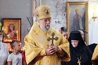 Епископ Иннокентий отслужил Литургию в Петропавловском монастыре Юрьев-Польского
