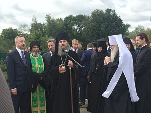Члены Синодального отдела по монастырям и монашеству приняли участие в торжествах по случаю 150-летия со дня рождения прп. Силуана Афонского на малой родине святого