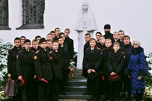 Марфо-Мариинскую обитель посетили учащиеся Московского казачьего кадетского корпуса им. М.А. Шолохова 