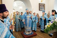 Митрополит Серафим отслужил всенощное бдение в Спасо-Преображенском монастыре Пензы