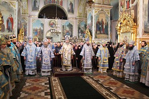 Блаженнейший митрополит Онуфрий возглавил в Корецком монастыре празднование  в честь иконы Божией Матери «Споручница грешных»