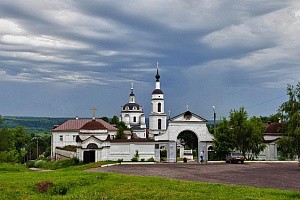 В Свято-Никольском Черноостровском монастыре отметили праздник Успения Божией Матери