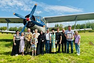 Настоятельница Мироносицкого монастыря в Бобруйске приняла участие в воздушном крестном ходе над Бобруйском 