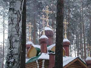В монастыре на Ганиной Яме состоялось святочное представление