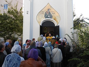 В женском монастыре в честь иконы Божией Матери «Всецарица» г. Краснодара отметили память апостола и евангелиста Иоанна Богослова