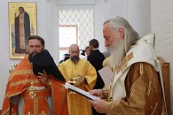 Председатель Синодального отдела по монастырям и монашеству совершил малое освящение Воскресенского храма Андреевского монастыря