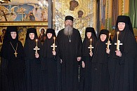 В Орском Иверском монастыре совершен монашеский постриг пятерых послушниц