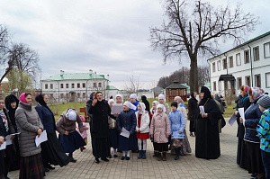 В Аносином монастыре состоялся праздничный концерт для прихожан