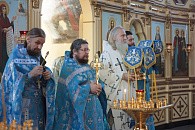 Архиепископ Феогност совершил Литургию в Боголюбской киновии Гефсиманского скита Троице-Сергиевой лавры