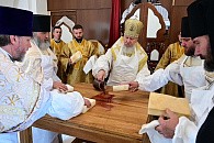 Митрополит Брянский Александр совершил освящение храма во имя Всех Святых Севского женского монастыря