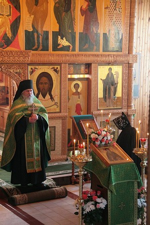 В Казанской Амвросиевской пустыни Шамордино состоялся престольный праздник