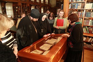 Иосифо-Волоцкий монастырь принял участие в открытии  выставки «Преподобный Иосиф Волоцкий в истории и культуре России»