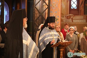 В Петровской богословской школе Высоко-Петровского монастыря  начался учебный год 