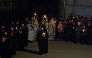 В Покровском Хотькове монастыре состоялось Пасхальное богослужение