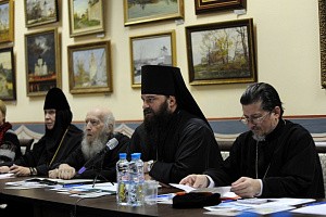 В Донском монастыре прошел круглый стол «Наследие преподобного Сергия»