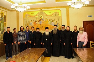 Монастырь Иконы Божией Матери «Всех скорбящих Радость» Ставропольской епархии посетил настоятель обители Ксенофонт Святой Горы Афон