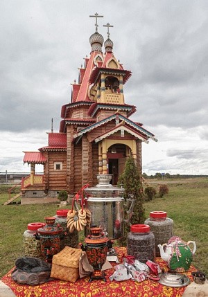 Подворье Новоспасского монастыря в с. Сумарокове посетили паломники из Австрии