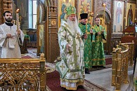 Митрополит Тихон возглавил всенощное бдение в Свято-Успенском монастыре Орла