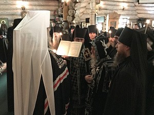 В монастыре на Ганиной Яме состоялся постриг в Великую схиму 