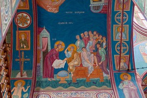 В Никольском монастыре Переславля-Залесского завершена роспись главного храма обители