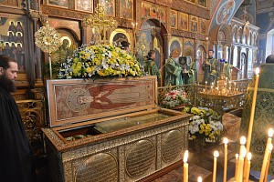В Оптиной Пустыни отпраздновали обретение мощей преподобных старцев