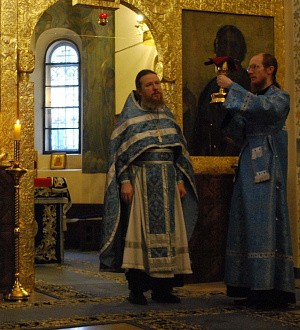 В Марфо-Мариинской обители встретили праздник Сретения Господня