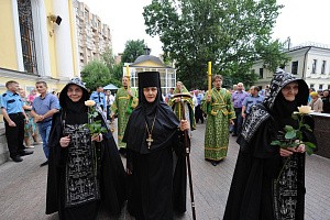 В Покровском монастыре состоялся храмовый престольный праздник  в честь прп. Нила Столобенского
