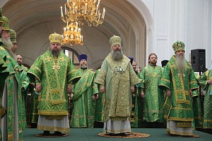 Митрополит Кирилл возглавил Литургию в Свято-Николаевском монастыре  г. Верхотурья в день памяти св. прав. Симеона Верхотурского