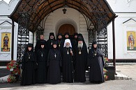 Архиепископ Феогност возглавил в Богородице-Рождественском монастыре пос. Горелки работу монашеского съезда Тульской епархии