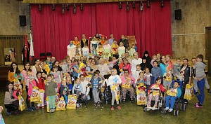 Крестовоздвиженский монастырь организовал праздник для детей с ограниченными возможностями