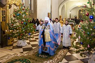 Во второй день попразднства Рождества Христова митрополит Тамбовский Феодосий возглавил Литургию в Вознесенском монастыре Тамбова