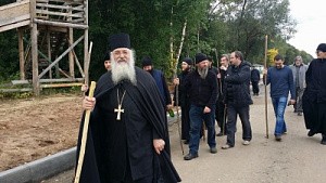 Братия Свято-Троицкого монастыря города Чебоксары совершила поход в Геронтиеву Пустынь