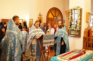 В Аносином монастыре отметили престольный праздник 