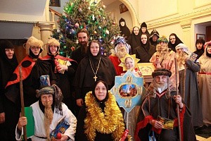 В Крестовоздвиженском монастыре празднуют Святки